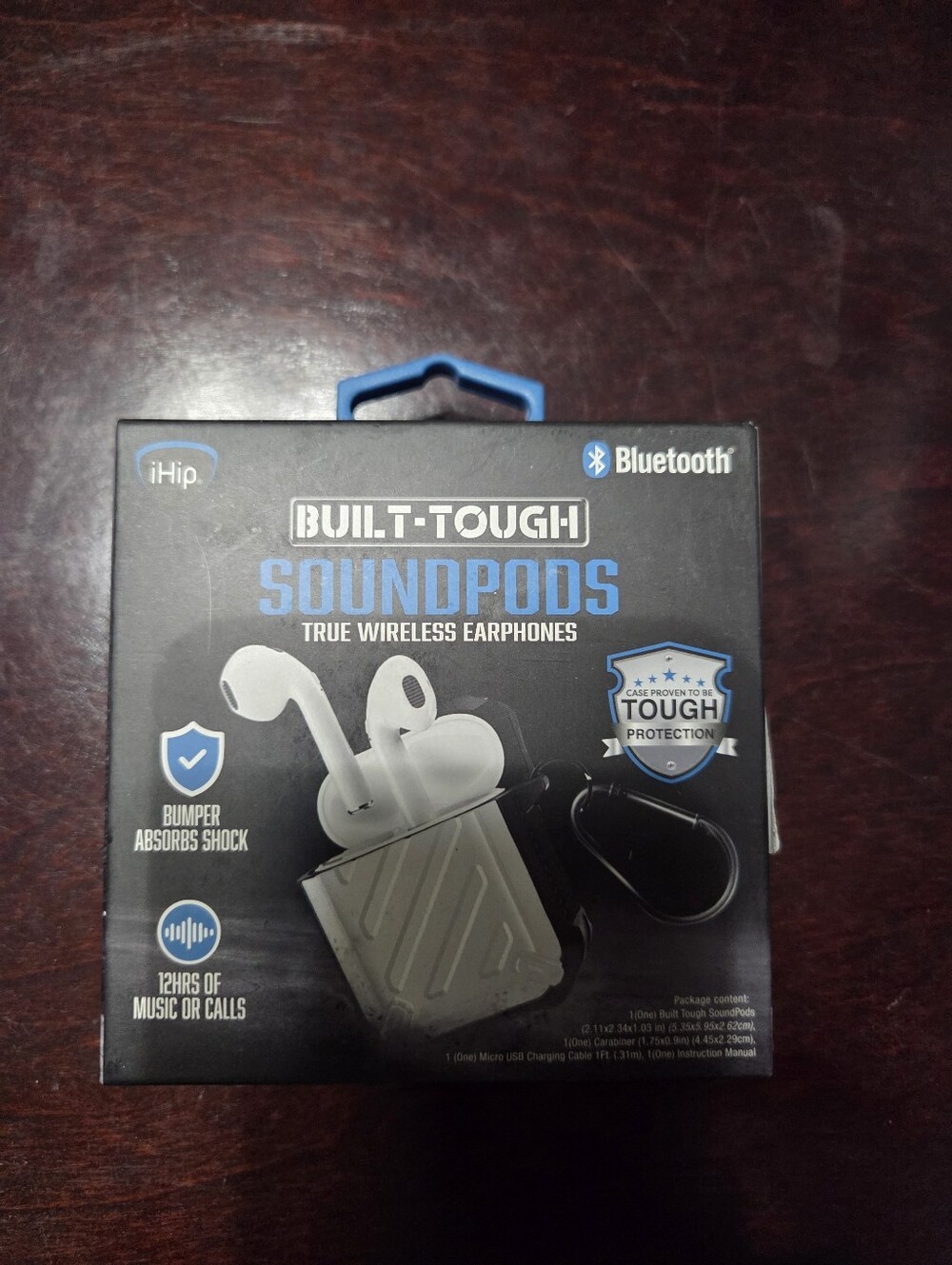 Built-Tough SoundPods True Wireless Earphones - White